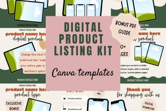 Download Digital Product Seller’s Listing Kit - Seller Collection