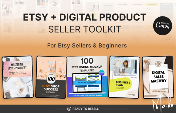 Download Etsy + Digital Product Seller Toolkit - Seller Collection